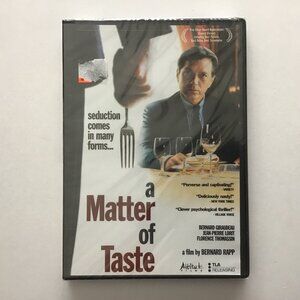 Matter of Taste DVD Out of Print Bernard Rapp SEALED Bernard Giraudeau Thriller